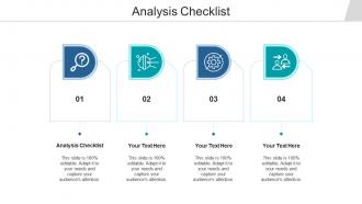 Analysis checklist ppt powerpoint presentation outline ideas cpb