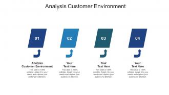 Analysis customer environment ppt powerpoint presentation infographic template portfolio cpb