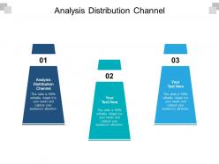 Analysis distribution channel ppt powerpoint presentation ideas shapes cpb