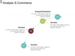 Analysis e commerce ppt powerpoint presentation file infographics cpb