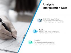Analysis interpretation data ppt powerpoint presentation pictures cpb
