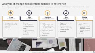 Analysis Of Change Management Benefits To Enterprise