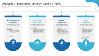 Analysis Of Positioning Strategy Used By Nestle Detailed Analysis Of Nestles Marketing Strategy SS
