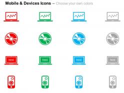 Analysis on laptop disk html mobile settings ppt icons graphics