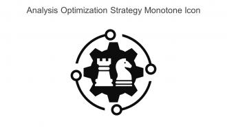 Analysis Optimization Strategy Monotone Icon In Powerpoint Pptx Png And Editable Eps Format