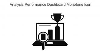 Analysis Performance Dashboard Monotone Icon In Powerpoint Pptx Png And Editable Eps Format