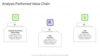 Analysis Performed Value Chain In Powerpoint And Google Slides Cpb