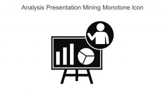 Analysis Presentation Mining Monotone Icon In Powerpoint Pptx Png And Editable Eps Format
