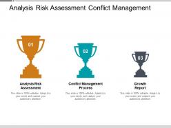 Analysis risk assessment conflict management process growth report cpb