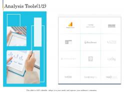 Analysis tools e business plan ppt information