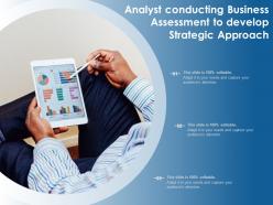 Analyst Conducting Business Assessment To Develop Strategic Approach