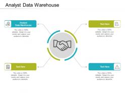 Analyst data warehouse ppt powerpoint presentation icon infographics cpb