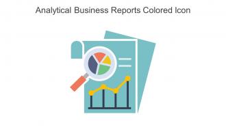 Analytical Business Reports Colored Icon In Powerpoint Pptx Png And Editable Eps Format