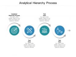 Analytical hierarchy process ppt powerpoint presentation styles infographics cpb