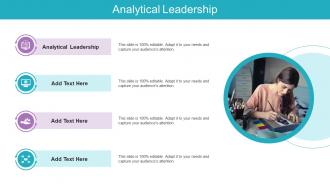 Analytical Leadership Ppt Powerpoint Presentation Summary Tips Cpb