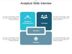 Analytical skills interview ppt powerpoint presentation portfolio slide cpb