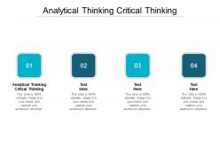 Analytical thinking critical thinking ppt powerpoint outline designs cpb