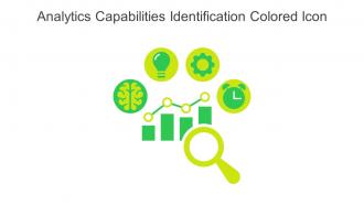 Analytics Capabilities Identification Colored Icon In Powerpoint Pptx Png And Editable Eps Format