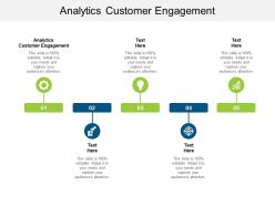 Analytics customer engagement ppt powerpoint presentation inspiration cpb