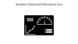 Analytics Dashboard Monotone Icon In Powerpoint Pptx Png And Editable Eps Format