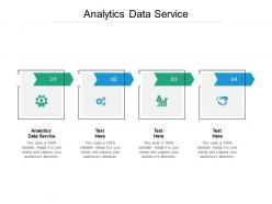 Analytics data service ppt powerpoint presentation summary graphics design cpb