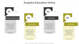 Analytics Education Online In Powerpoint And Google Slides Cpb