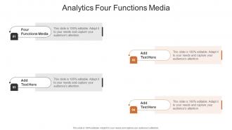 Analytics Four Functions Media In Powerpoint And Google Slides Cpb