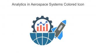 Analytics In Aerospace Systems Colored Icon In Powerpoint Pptx Png And Editable Eps Format