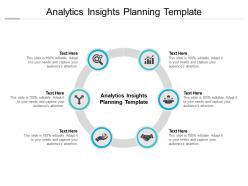 Analytics insights planning template ppt powerpoint presentation model objects cpb