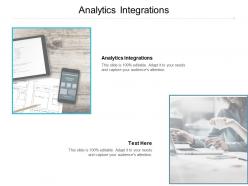 Analytics integrations ppt powerpoint presentation inspiration diagrams cpb