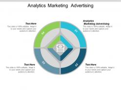Analytics marketing advertising ppt powerpoint presentation gallery ideas cpb