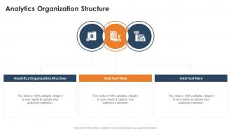 Analytics Organization Structure In Powerpoint And Google Slides Cpb