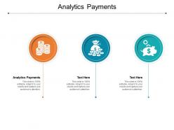 Analytics payments ppt powerpoint presentation professional summary cpb