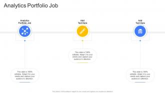 Analytics Portfolio Job In Powerpoint And Google Slides Cpb