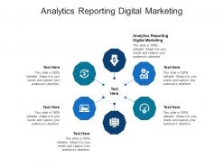Analytics reporting digital marketing ppt powerpoint presentation infographics portrait cpb