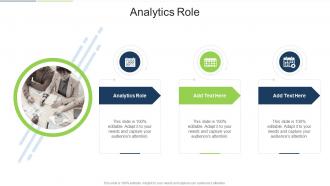 Analytics Role In Powerpoint And Google Slides Cpb