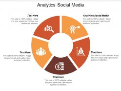 Analytics social media ppt powerpoint presentation show diagrams cpb