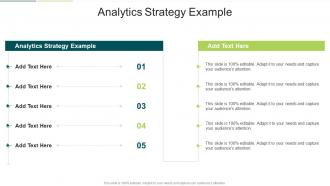 Analytics Strategy Example In Powerpoint And Google Slides Cpb