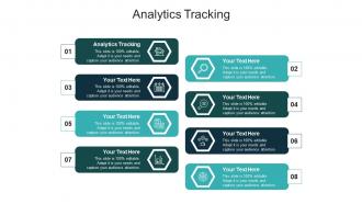 Analytics tracking ppt powerpoint presentation show visual aids cpb