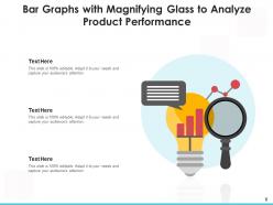 Analyze Business Performance Quarterly Financial Magnifying Glass Product