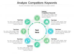 Analyze competitors keywords ppt powerpoint presentation summary outfit cpb