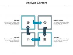 Analyze content ppt powerpoint presentation summary design templates cpb
