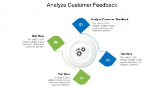 Analyze customer feedback ppt powerpoint presentation layouts portrait cpb