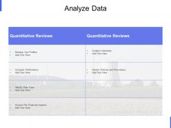 Analyze data quantitative ppt powerpoint presentation styles design ideas