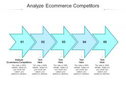 Analyze ecommerce competitors ppt powerpoint presentation pictures structure cpb