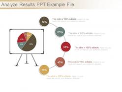 Analyze Results Ppt Example File