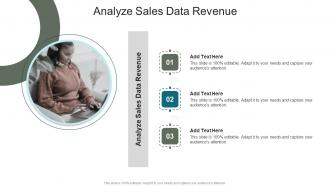 Analyze Sales Data Revenue In Powerpoint And Google Slides Cpb
