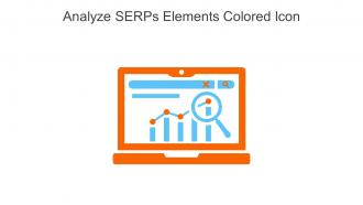 Analyze SERPs Elements Colored Icon In Powerpoint Pptx Png And Editable Eps Format
