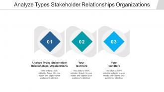 Analyze types stakeholder relationships organizations ppt powerpoint download cpb