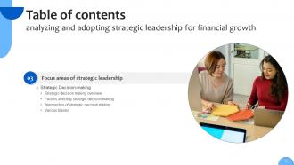 Analyzing And Adopting Strategic Leadership For Financial Growth Strategy CD V Designed Attractive
